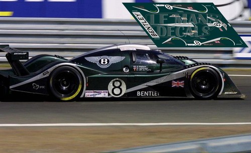 Decals bentley exp - bentley, 8