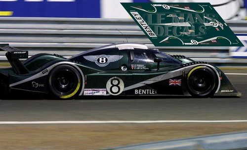 Aufkleber bentley exp speed - bentley,